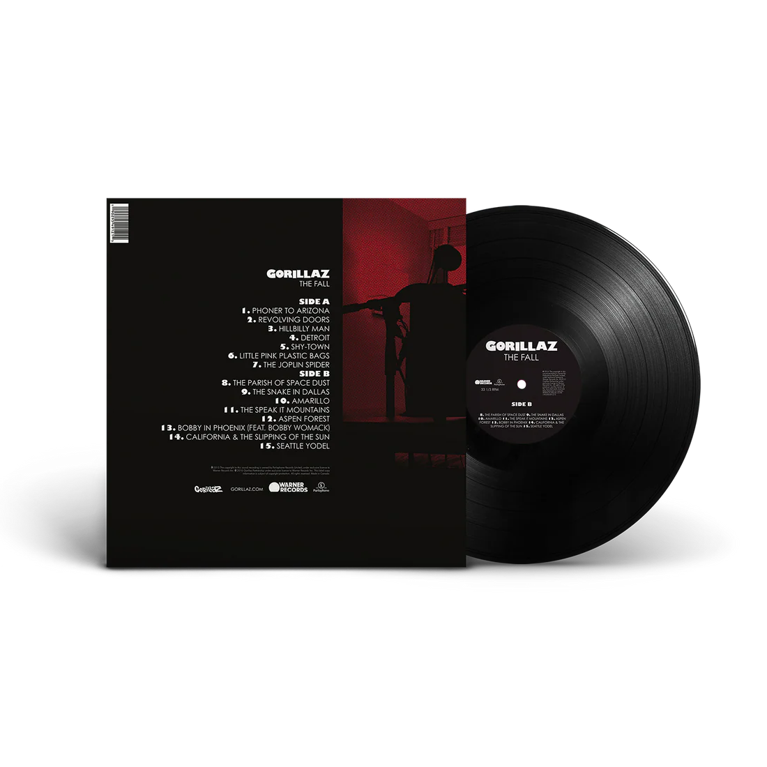 Gorillaz - The Fall - Black Vinyl Record