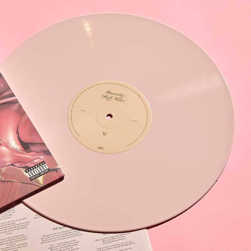 Kali Uchis - Sincerely, - Light Pink Vinyl Record 1LP