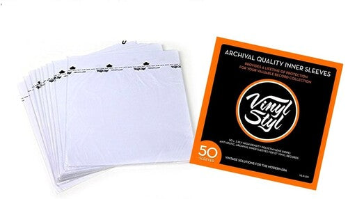 Vinyl Styl - 12 Inch Archival Inner Record Sleeve - 50 Count