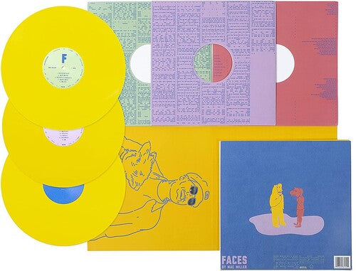 Mac Miller - Faces - Yellow Vinyl Record 3LP