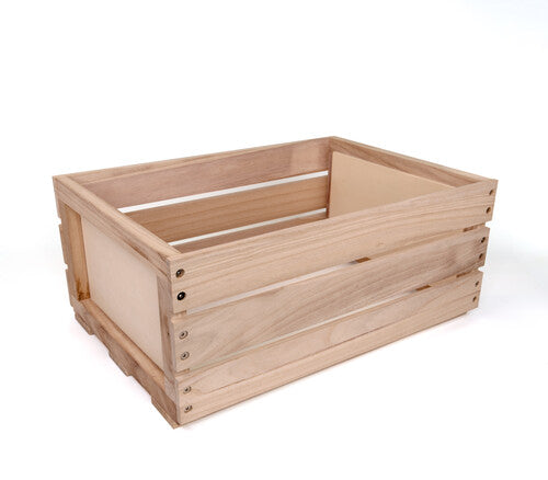 Vinyl Styl - VS-RS-05 Metro LP Crate 12 Inch LP Record Storage - Stores Up To 95 Records