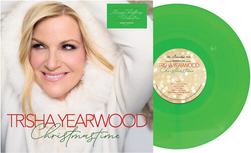 Trisha Yearwood - Christmastime - Green Vinyl Record