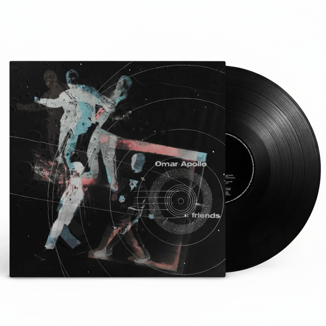 Omar Apollo - Friends (5th Anniversary) - Black Vinyl