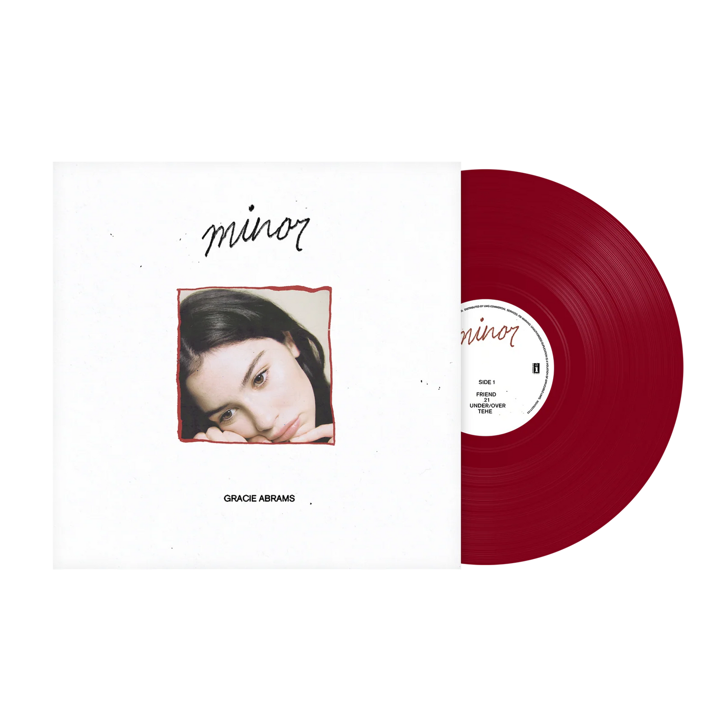 Gracie Abrams - Minor (5th Anniversary) - Red Vinyl Record 1LP