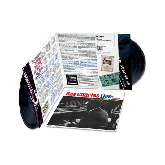 Ray Charles - Ray Charles Live in Concert - Black Vinyl 2LP