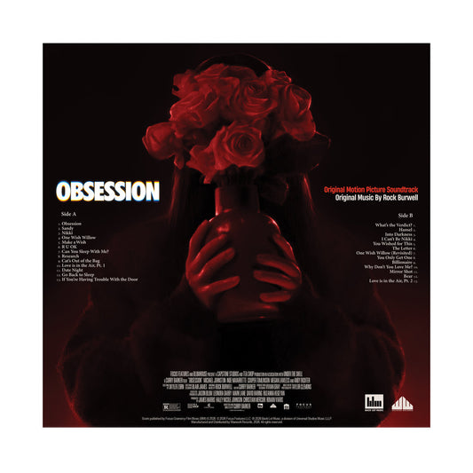 Rock Burwell - Obsession (Soundtrack) - Red Vinyl
