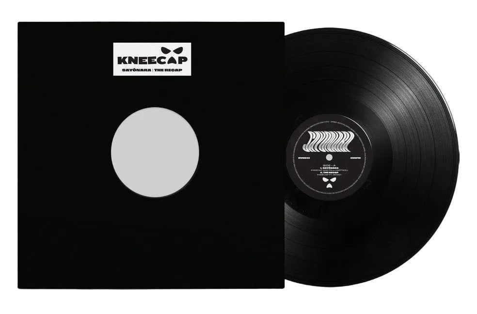 KNEECAP - Sayonara / The Recap - Black Vinyl
