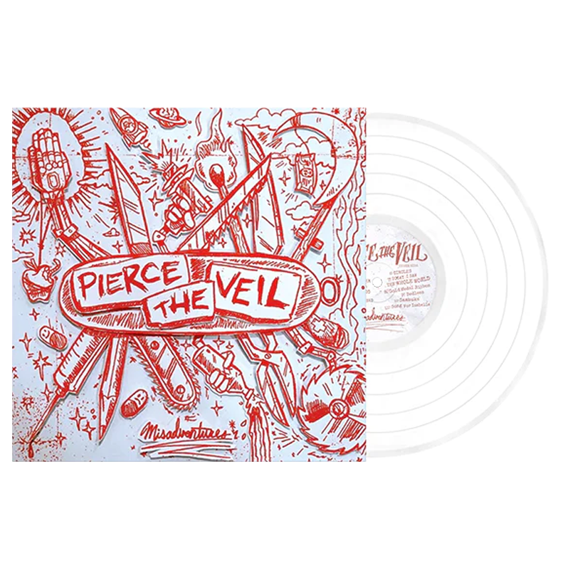 Pierce The Veil - Misadventures - White Vinyl