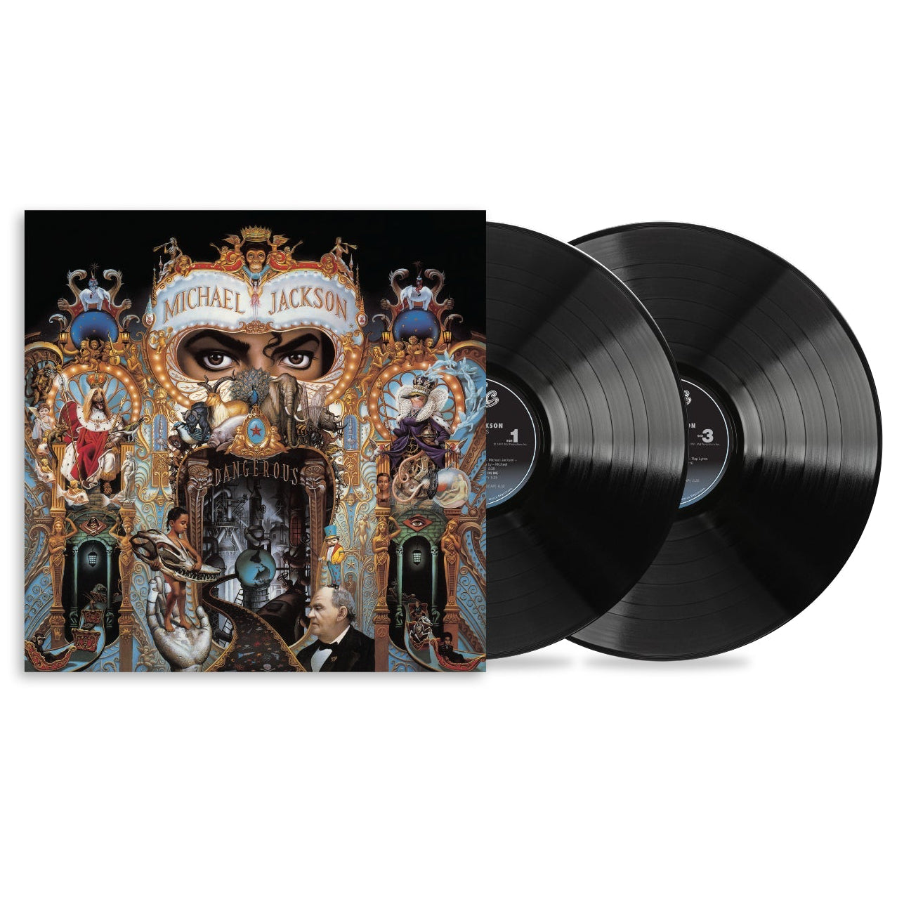 Michael Jackson - Dangerous - Black Vinyl 2LP