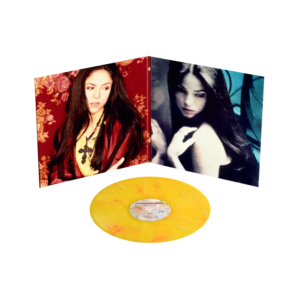 Shakira - Pies Descalzos (30th Anniversary) - Yellow Colored Vinyl