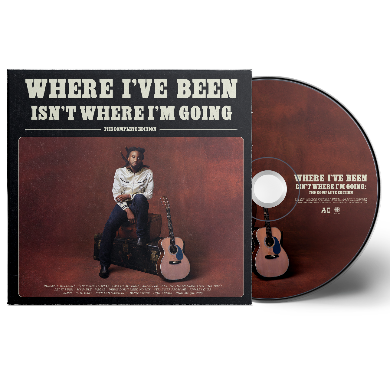 Shaboozey - Where I've Been, Isn't Where I'm Going (Deluxe) - CD