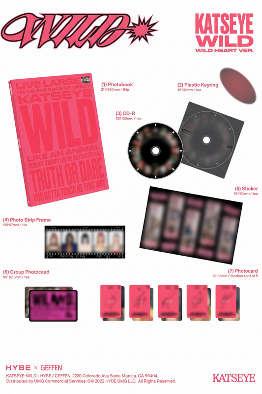 Katseye - Wild (Wild Heart Ver.) - CD