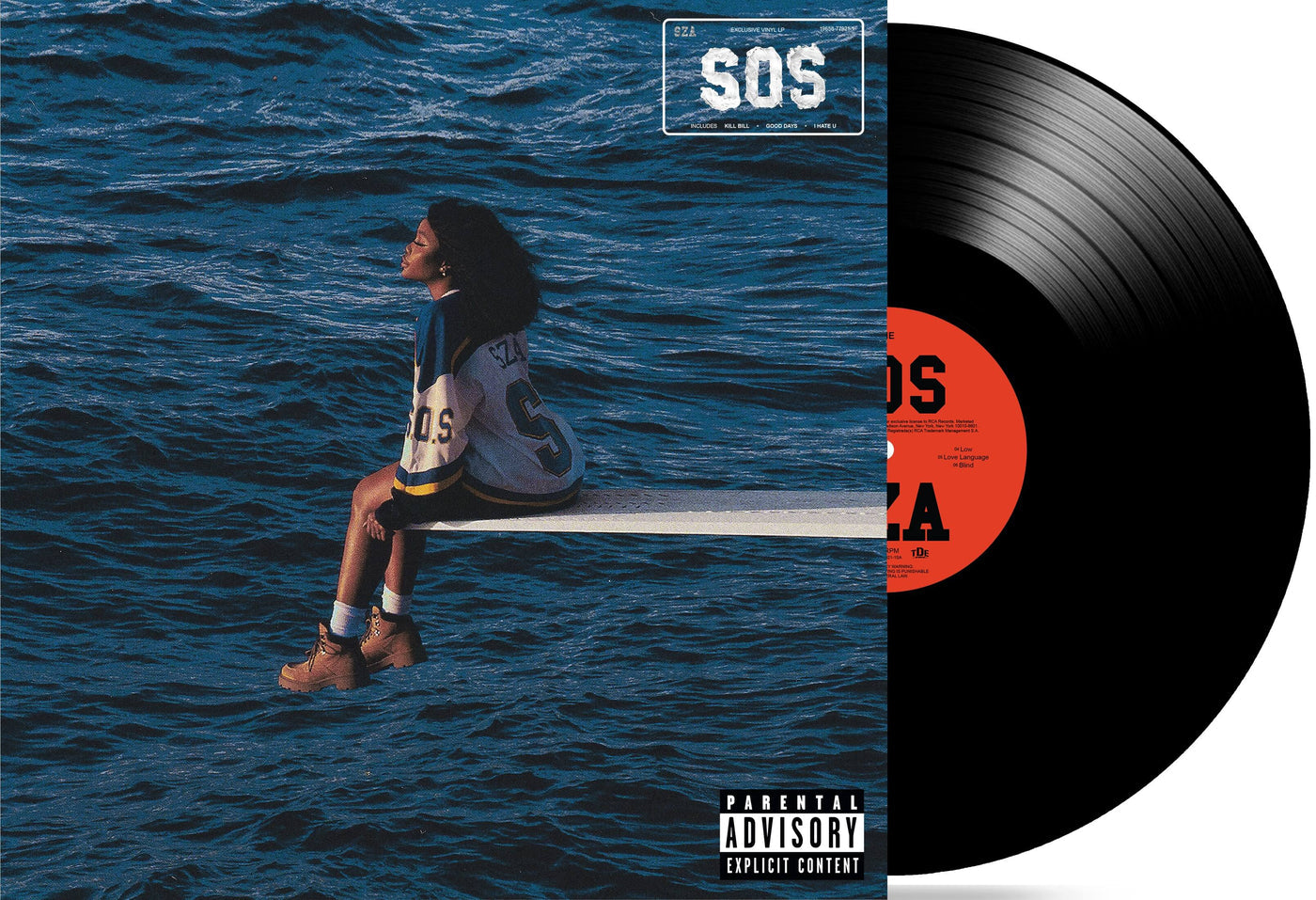 SZA - SOS - Black Vinyl 2LP
