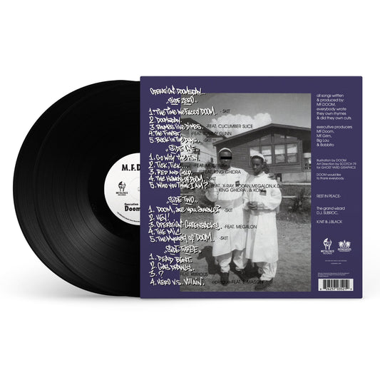 Mf Doom - Operation: Doomsday - Black Vinyl 2LP