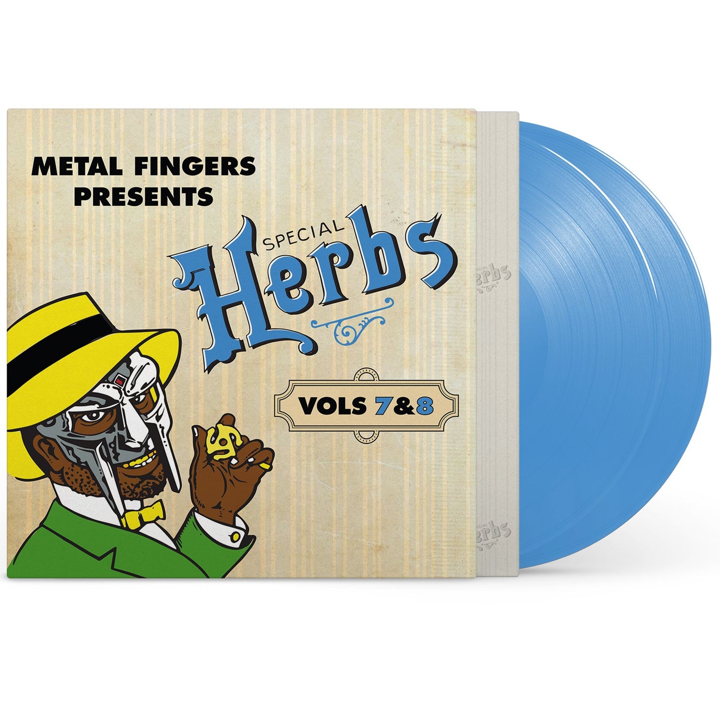 Mf Doom - Metal Fingers Presents: Special Herbs Vol. 7 & 8 - Blue Vinyl 2LP