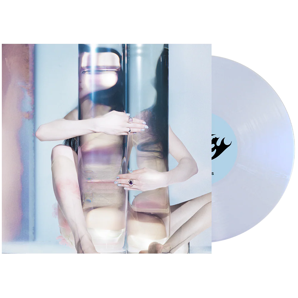 Poppy - Empty Hands - Iridescent White/Blue Marble Vinyl Record