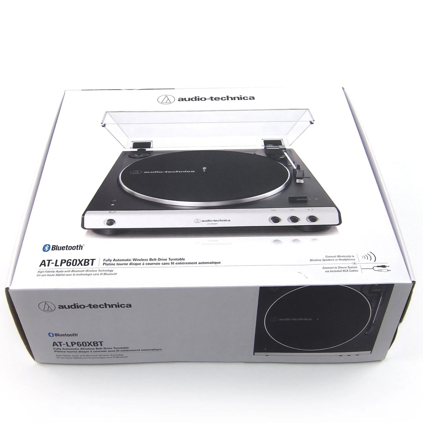 Audio Technica - AT-LP60XBT-BK - Bluetooth Wireless Turntable (Black)