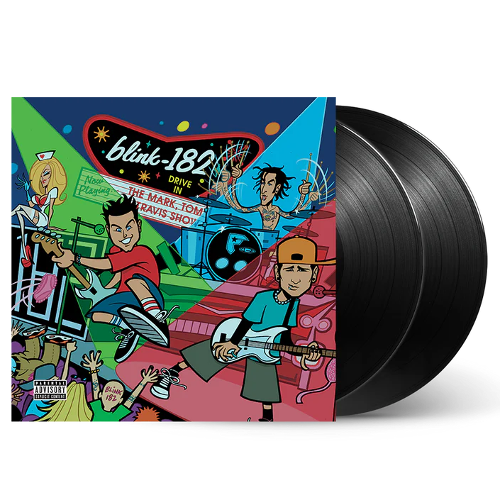 Blink-182 - The Mark, Tom, And Travis Show - Black Vinyl Record 2LP