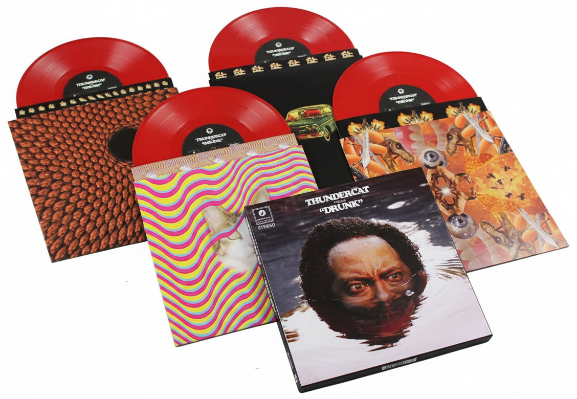 Thundercat - Drunk - Red 10" Vinyl Record Box Set 4LP