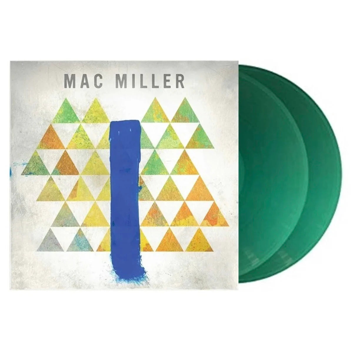 Mac Miller - Blue Slide Park - Translucent Green Vinyl Record 2LP