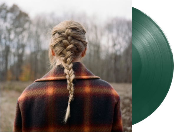 Taylor Swift - Evermore (Deluxe Edition) - Green Vinyl Record 2LP