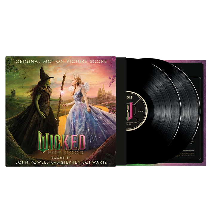 Wicked - For Good (Original Motion Picture Score) - Black Vinyl Record 2LP