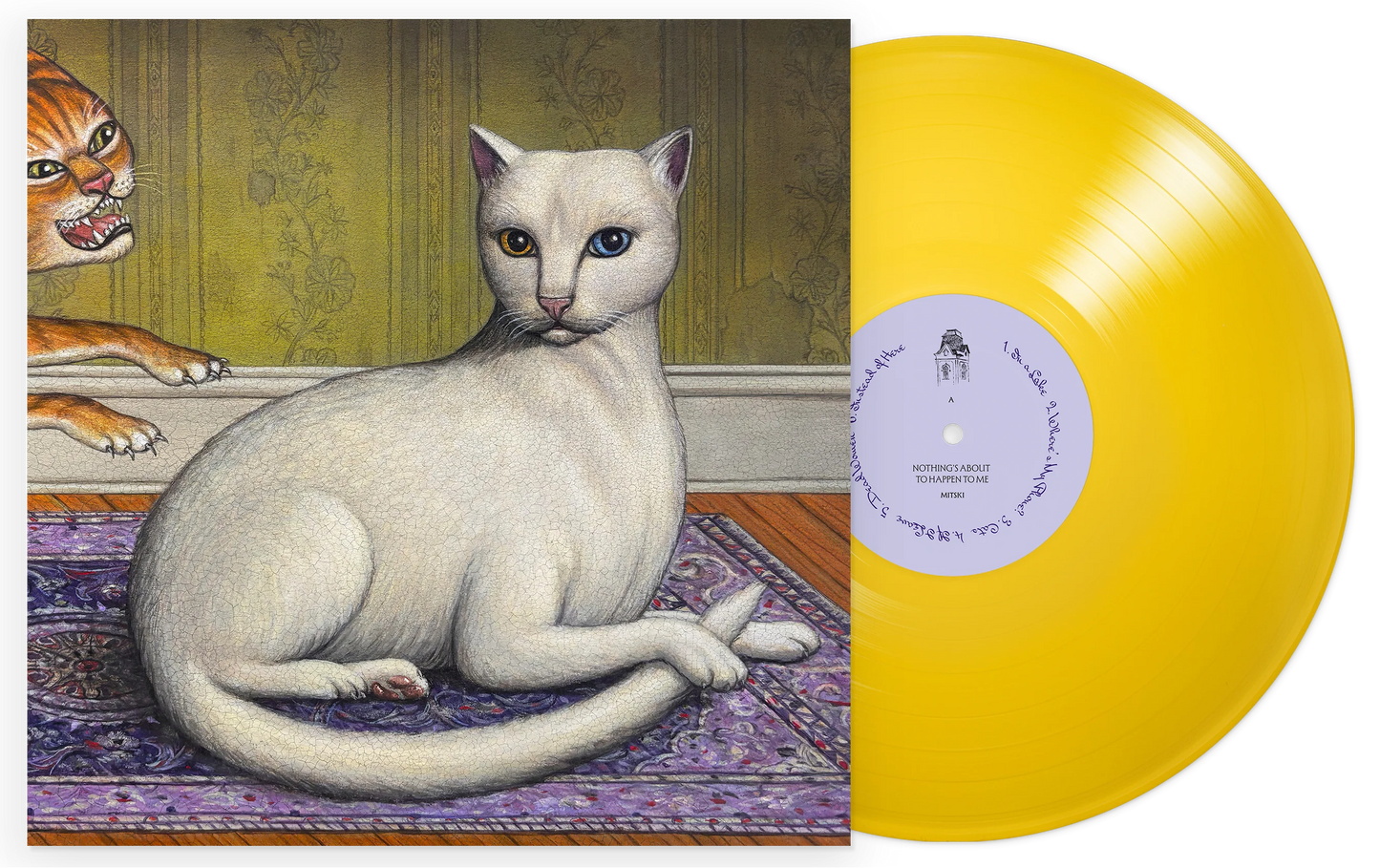 Mitski - Nothing's About to Happen to Me (IEX) - Yellow Vinyl Record