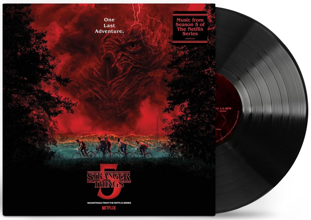 Stranger Things - Season 5 Soundtrack - Black Vinyl Record