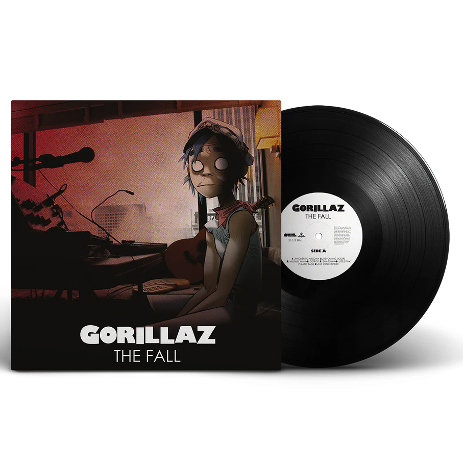 Gorillaz - The Fall - Black Vinyl Record