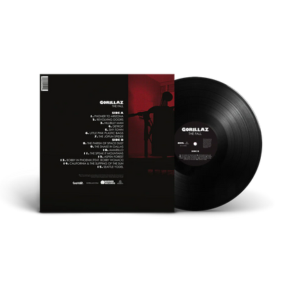 Gorillaz - The Fall - Black Vinyl Record