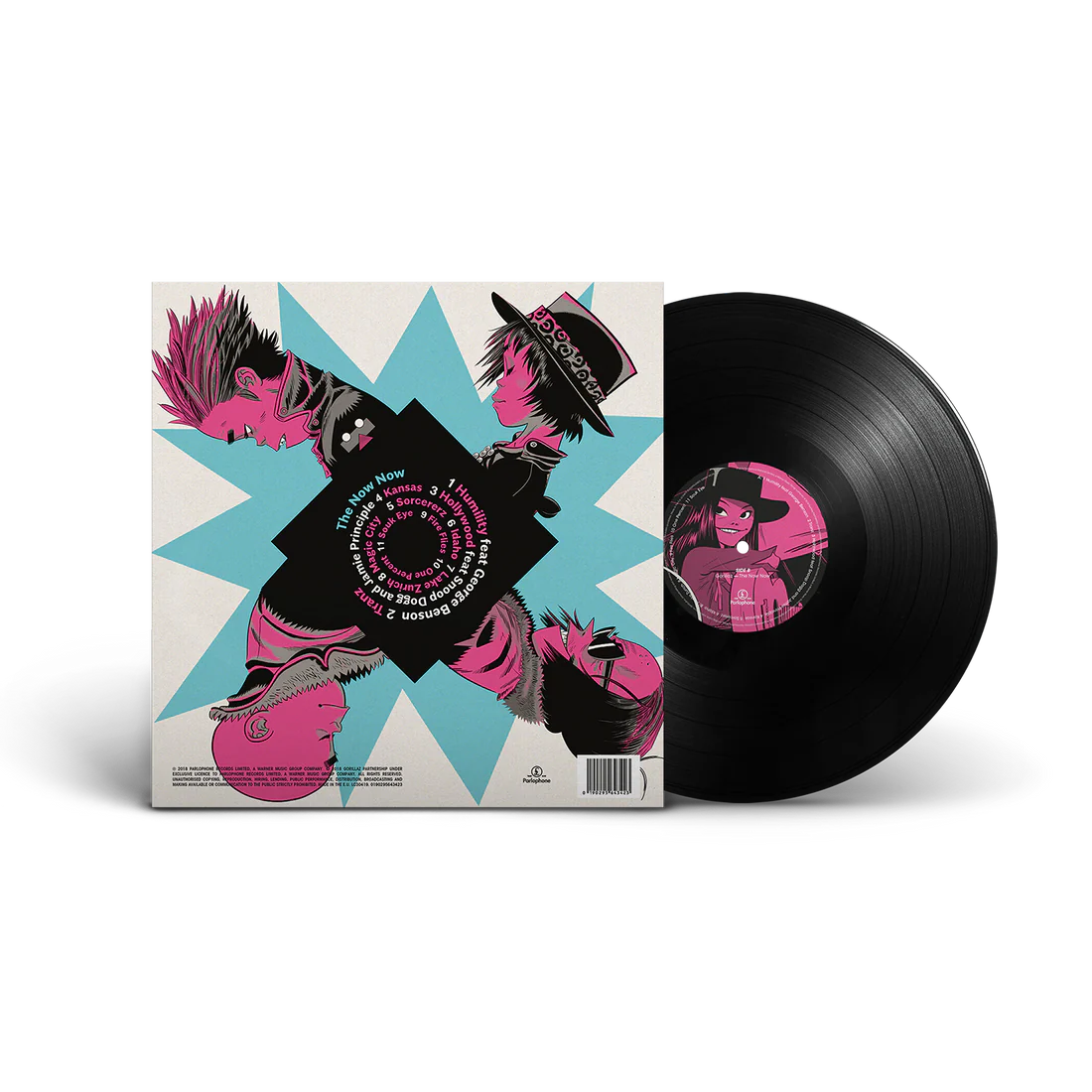 Gorillaz - The Now Now - Black Vinyl Record