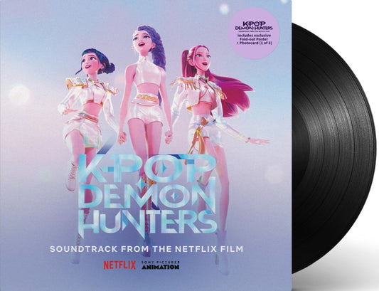 Kpop Demon Hunters - (Original Soundtrack) - Black Vinyl Record  1LP