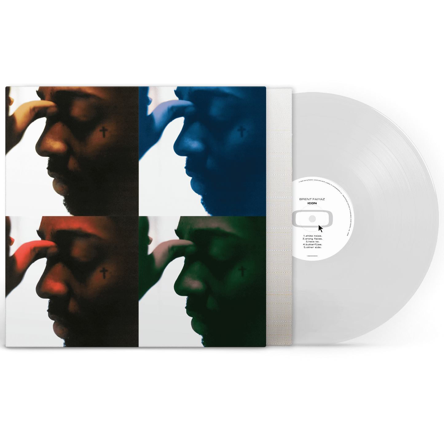 Brent Faiyaz - Icon - Clear Vinyl Record