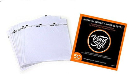 Vinyl Styl - 12 Inch Archival Inner Record Sleeve - 50 Count