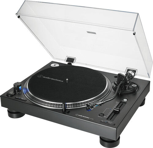Audio Technica - AT-LP140XP-BK - Direct-Drive Professional Fully Manual DJ Turntable (Black)