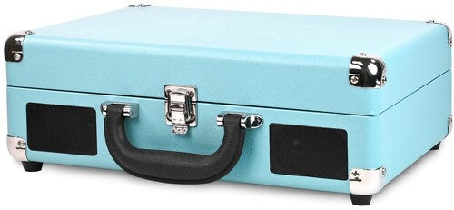 Victrola VSC-550BT-TQ Journey Bluetooth Suitcase Turntable 3 Speed (Turquoise)