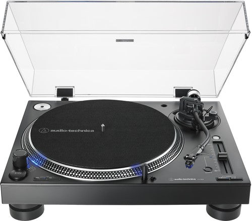 Audio Technica - AT-LP140XP-BK - Direct-Drive Professional Fully Manual DJ Turntable (Black)