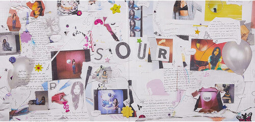 Olivia Rodrigo - Sour - Black Vinyl Record 1LP