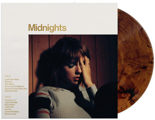 Taylor Swift - Midnights (Mahogany Edition) - Colored Vinyl Record 1LP