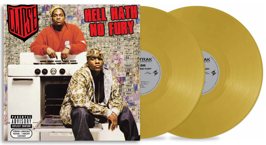 Clipse - Hell Hath No Fury - Gold Vinyl Record 2LP
