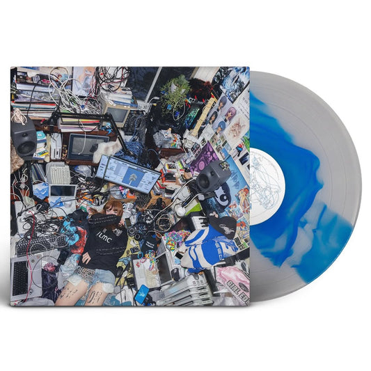 Ninajirachi - I Love My Computer (Limited Edition) - Clear/Blue Swirl Colored Vinyl Record