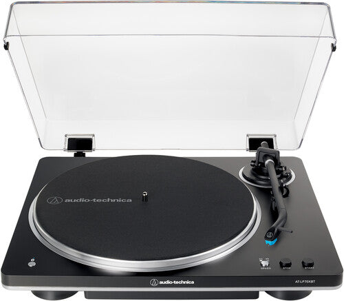 Audio Technica - AT-LP70XBT-BS - Fully Automatic Wireless Belt-Driven Bluetooth Turntable