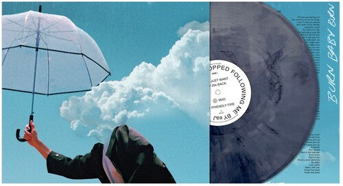 Eaj - When the Rain Stopped Following Me - Blue Vinyl Record