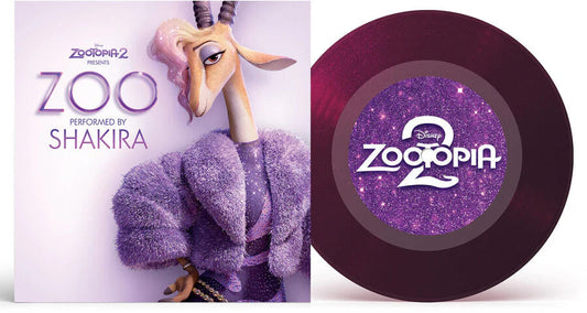 Shakira - Zoo (From Zootopia 2, Original Soundtrack) - Purple 7" Vinyl Record