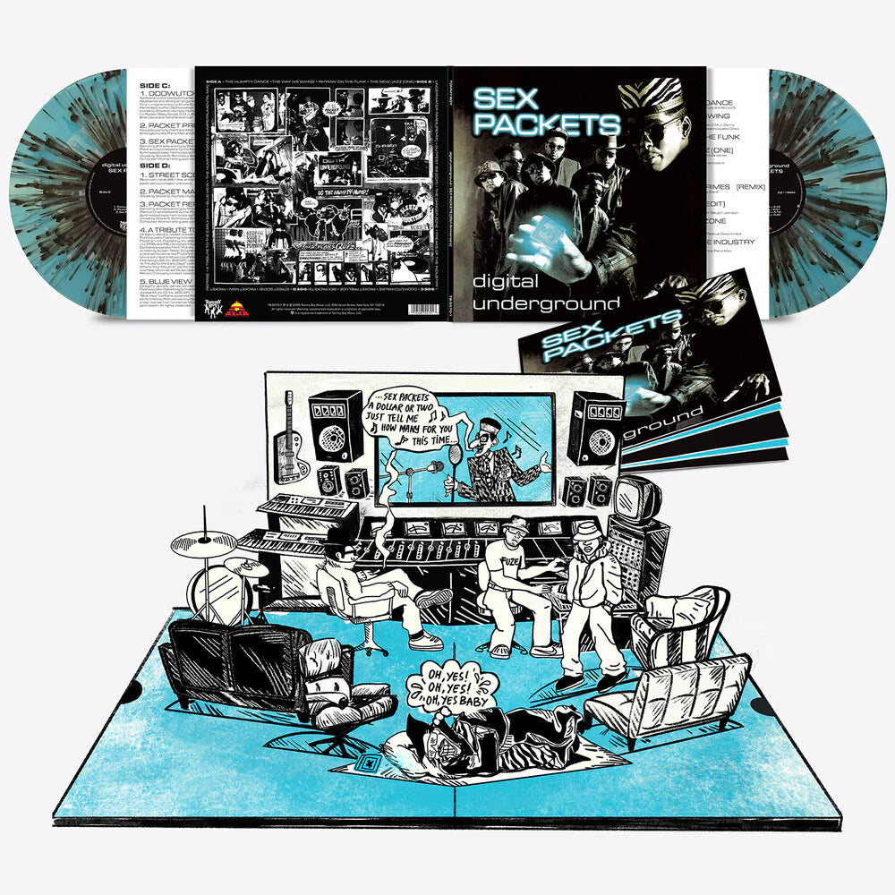 Digital Underground - Sex Packets (35th Anniversary) - Splatter Vinyl 2LP