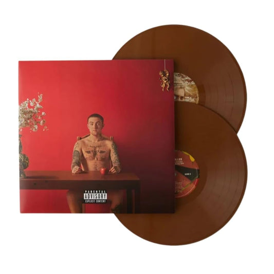 Mac Miller - Watching Movies with the Sound Off - Brown Vinyl Record 2LP