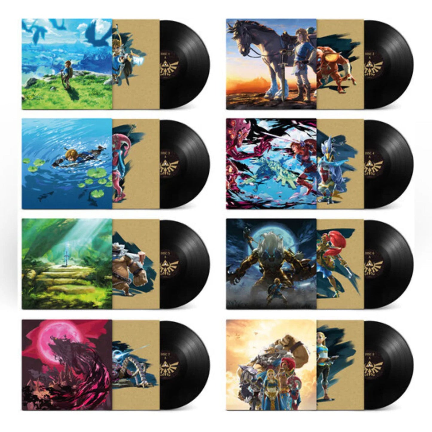[PRE-ORDER] The Legend of Zelda - Breath of the Wild (Deluxe, Box Set) - Vinyl Record 8LP