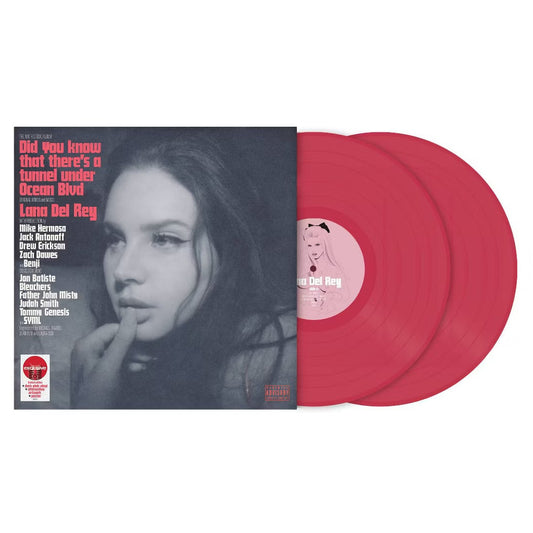 Lana Del Ray - Did you know that there’s a tunnel under Ocean Blvd (Target Exclusive) - Dark Pink Vinyl Record 2LP
