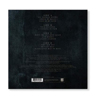 Alice In Chains - Black Gives Way To Blue - Black Vinyl Record 2LP