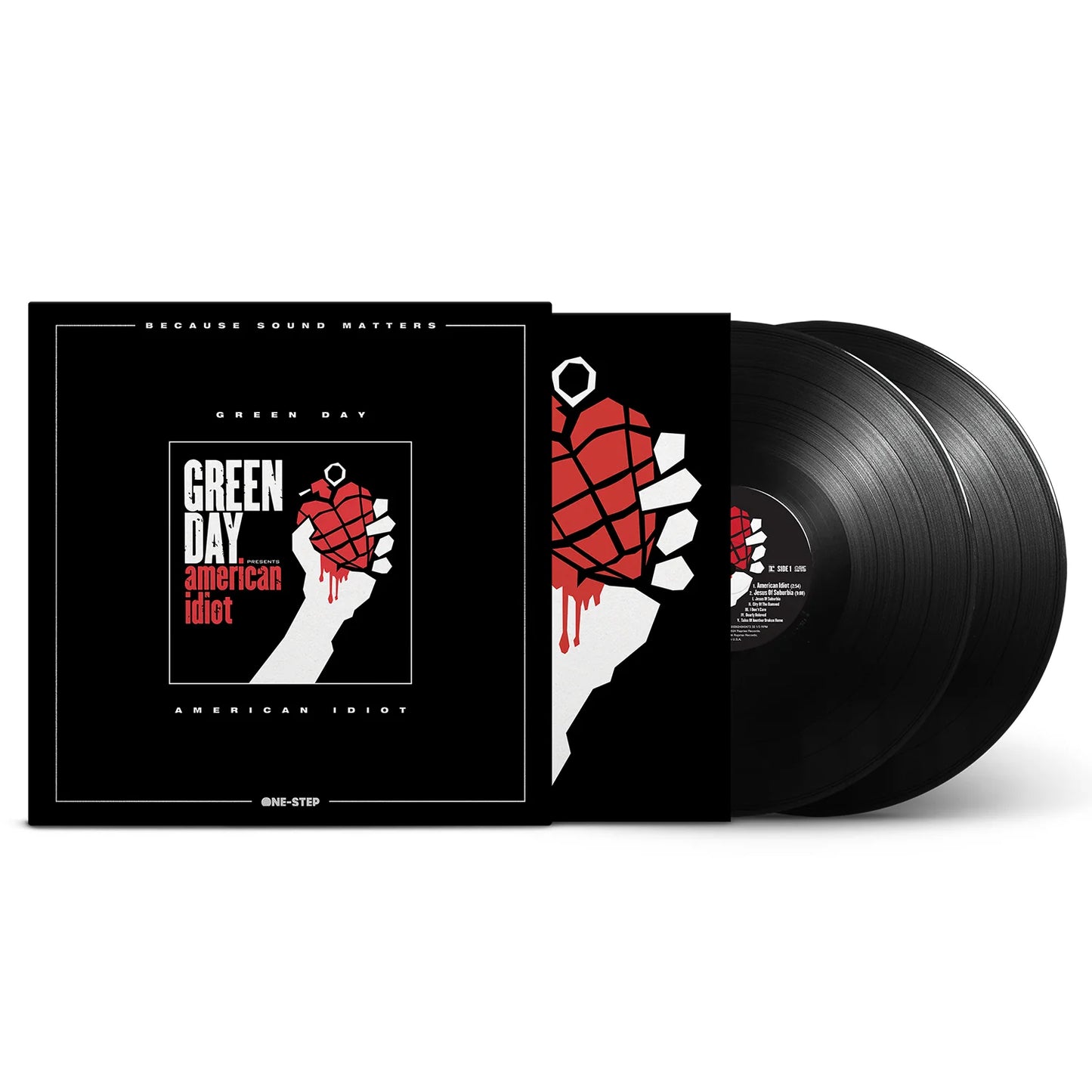 Green Day - American Idiot (20th Anniversary, Limited) - Black Vinyl Record 2LP